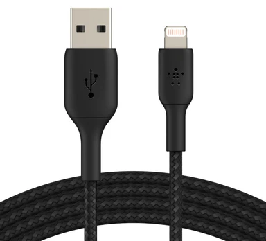 Belkin CAA002BT2MBK „Lightning“ kabelis 2 m Juoda