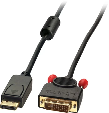 CABLE DISPLAY PORT TO DVI-D 1M/BLACK 41490 LINDY