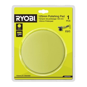 Poliravimo pagalvėlė Ryobi RAKPPP01, 125 mm