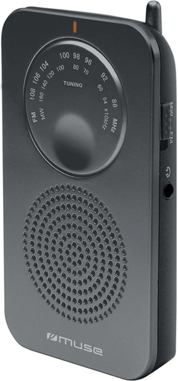 Muse Pocket radio M-01 RS Black | M-01RS