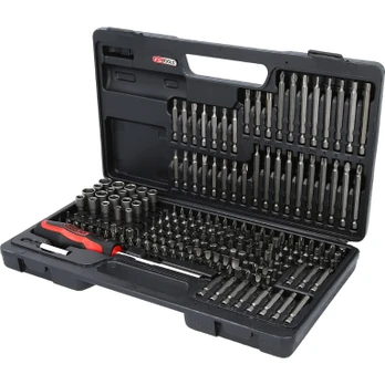 208 dalių sukimo antgalių rinkinys KS TOOLS