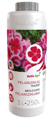Trąšos pelargonijoms Baltic Agro, birios, 1 l kaina