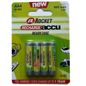 Akumuliatorius Rocket Recharge Accu HR03 AAA