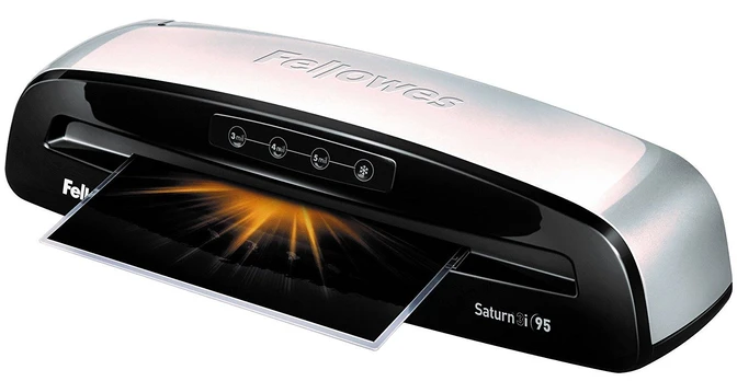 Fellowes Laminator Saturn 3i A4, Technology Heat, Silver/Black
