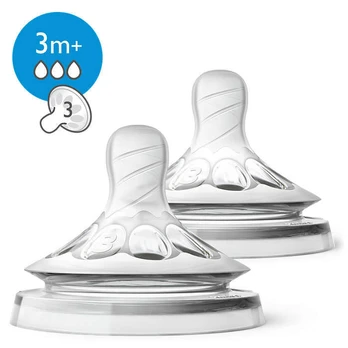 Čiulptukas Philips Avent Natural, 3 mėn., 2 vnt.