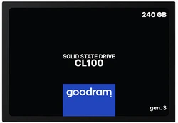 Vidinis kietasis diskas SSD GOODRAM SSDPR-CL100-240-G3