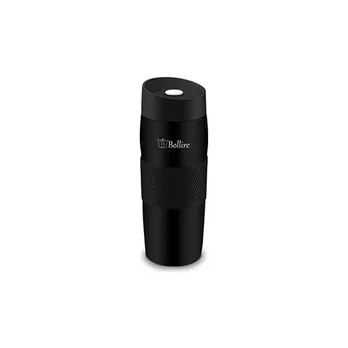 Termo puodelis Bollire BR-3501, 0.36 l, juoda