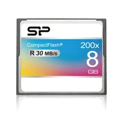 Silicon Power memory card microSDHC 8GB Class 10 + adapter kaina
