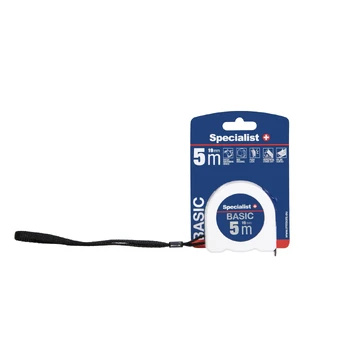 Ruletė SPECIALIST+ Basic, 5 m x 19 mm, nailoninė juosta