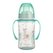 CANPOL BABIES mokomasis puodelis EasyStart EXOTIC ANIMALS, 240 ml, 35/208_gre kaina
