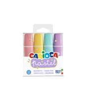 Teksto žymekliai CARIOCA Pastel, 4 vnt. kaina