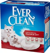 Ever Clean Multiple Cat sušokantis kraikas katėms, 10 l kaina