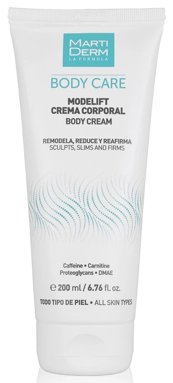 Anticeliulitinis kūno kremas Martiderm Modelift, 200 ml