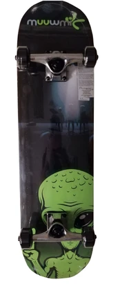 Riedlentė Muuwmi Alien, juoda/žalia kaina