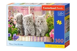 Dėlionė Castorland Three Grey Kittens kaina