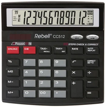 Skaičiuotuvas stalinis Rebell CC512