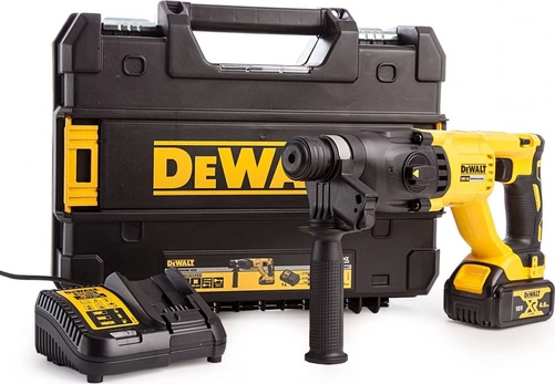 Akumuliatorinis perforatrius DeWalt DCH133M1-QW  18V, 2.6J, 1x4.0Ah