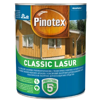 Impregnantas Pinotex Classic Lasur, riešutas, 3 l