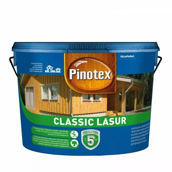 Impregnantas Pinotex Classic Lasur, riešutas, 10 l