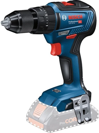 Bosch GSB 18V-55, CT be akumuliatoriaus ir kroviklio