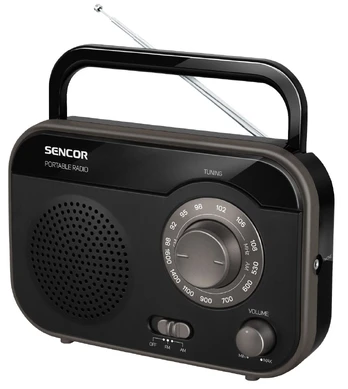 Nešiojamas radijo imtuvas Sencor SRD 210 B