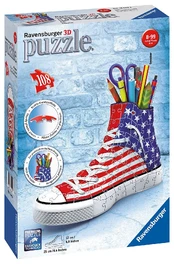 3D dėlionė Ravensburger American sneakers 108pcs kaina