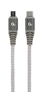 USB-C KABELIS Į MICROUSB 1,5M/CC-USB2B-CMMBM-1,5M GEMBIRD kaina