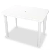 Sodo stalas, baltas, 101x68x72cm, plastikas kaina