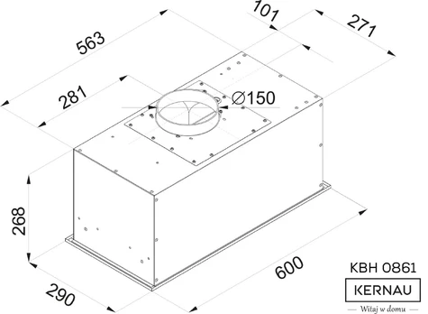Gartraukis Kernau KBH 0861 W