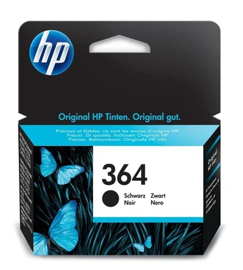 Hewlett Packard (HP) Blækpatron HP 364 CB316EE, 250 sider, Sort