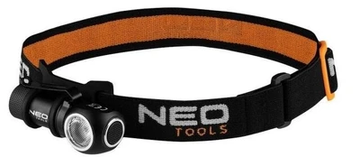 Pakraunamas LED prožektorius ant galvos Neo tools CREE XPG3 LED, USB 600lm