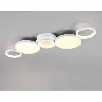 Lubinis LED šviestuvas Salsa balta