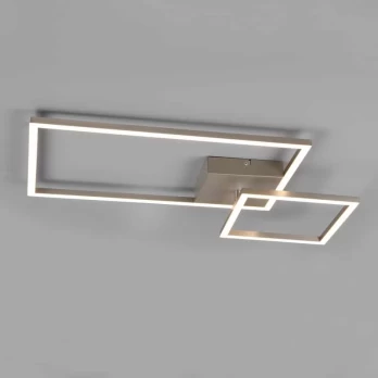 Lubinis LED šviestuvas Padella nikelis