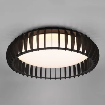 Lubinis LED šviestuvas Monte juoda ⌀60