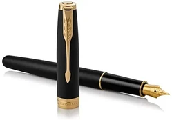 Plunksnakotis Parker Sonnet Matte Black GT Medium kaina