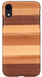 Telefono dėklas Man&Wood, Apple iPhone XR, ruda