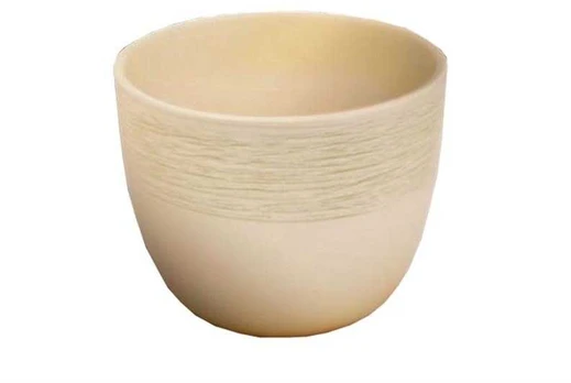 Vazonas, keramika, Ø 16 cm, smėlio