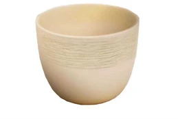 Vazonas, keramika, Ø 16 cm, smėlio kaina