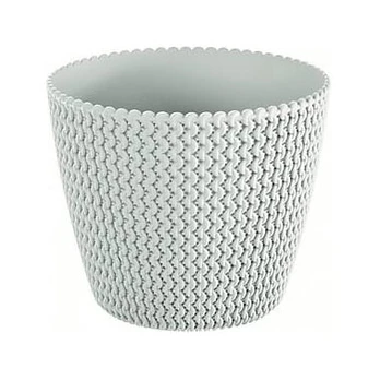 Vazonas Prosperplast 260/S449, plastikinis, Ø 25.9 cm, baltas