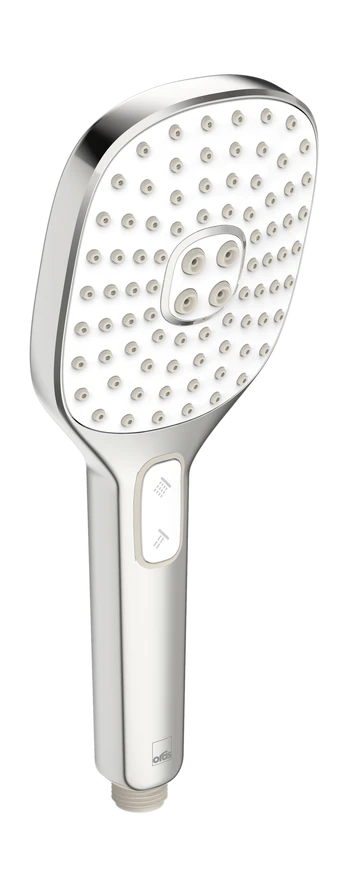 Dušo galvutė Oras Hydractiva, chromo, 108 mm