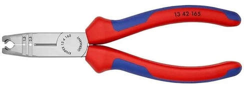 Laidų kirpimo-nužievinimo replės KNIPEX