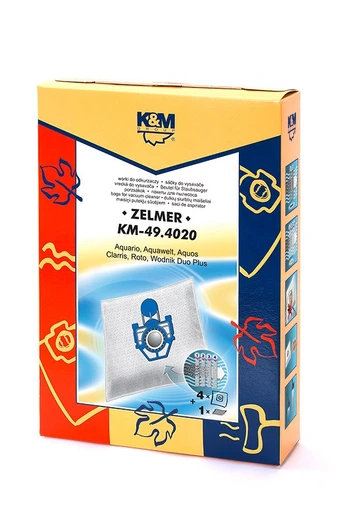 K&M Vacuum cleaner bag PHILIPS Oslo (4pcs)