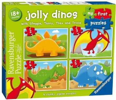 Dėlionė Ravensburger Jolly Dinos