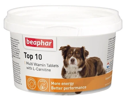 Beaphar Top 10 šunų pašaro papildas , 180 tabl.