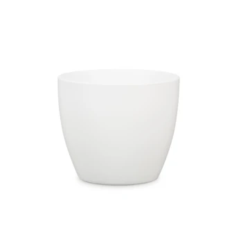 Vazonas Scheurich 920/25, keramika, Ø 25 cm, baltas