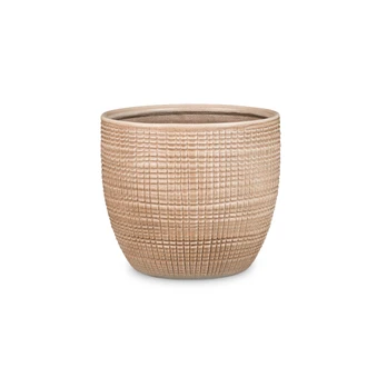 Vazonas Scheurich, keramika, Ø 19 cm, rudas