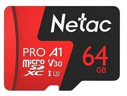 MEMORY MICRO SDXC 64GB UHS-I/W/A NT02P500PRO-064G-R NETAC