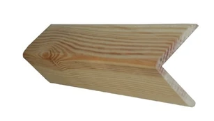 Apdailos kampas, pušies, 2 m x 40 mm