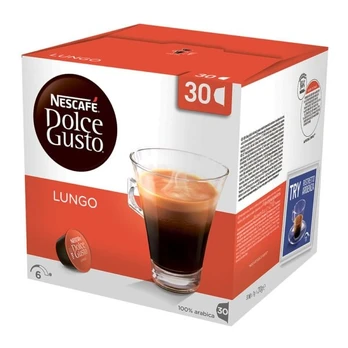 Kavos kapsulės NESCAFE DOLCE GUSTO Lungo, 30 kaps., 195g