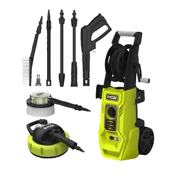 Aukšto slėgio plovimo įrenginys RYOBI RY140PWA-P, 1800 W, 140 bar, 420 l/h